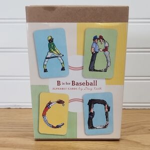 B is for Baseball Alphabet Cards
